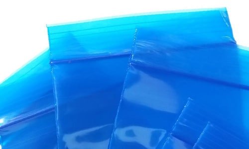 Blue self-sealing VCI gas-phase anti-rust bag