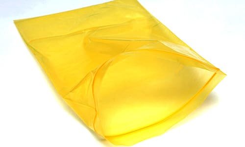 wz-23 Dark yellow VCI gas phase anti-rust ziplock bag