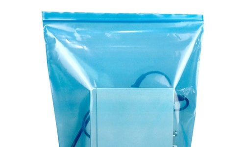 Electronic products packed in self-sealing VCI gas-phase anti-rust bags