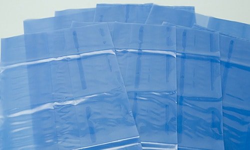 High quality blue transparent VCI gas phase anti-rust bag