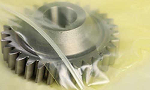 wz-52 Metal products packed in light yellow self-sealing VCI gas-phase anti-rust bags